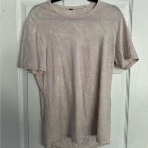 Men’s Lululemon Pink Acid Washed Small Tshirt